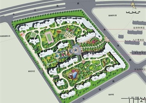 某住宅区景观规划设计JPG方案图