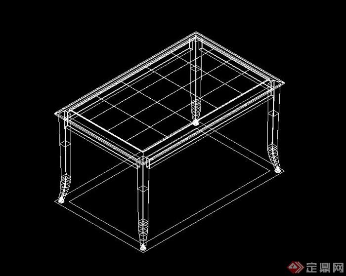 室内桌椅家具设计CAD模型(2)