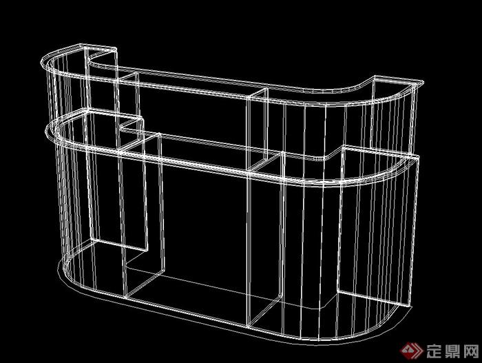 室内桌椅家具设计CAD模型(4)