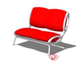 室内沙发设计CAD模型(3)