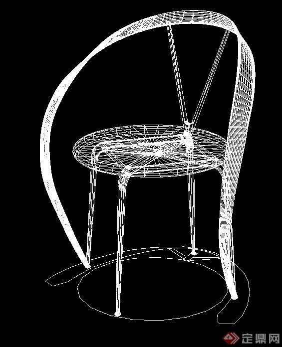 室内椅子、凳子设计CAD模型(4)