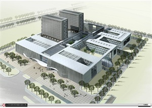 义乌市国际商贸城区医院建筑规划设计方案文本