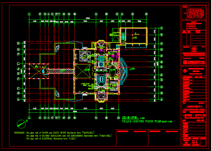 上海檀香别墅项目方案文本及CAD扩初（美国WATG0206）(4)