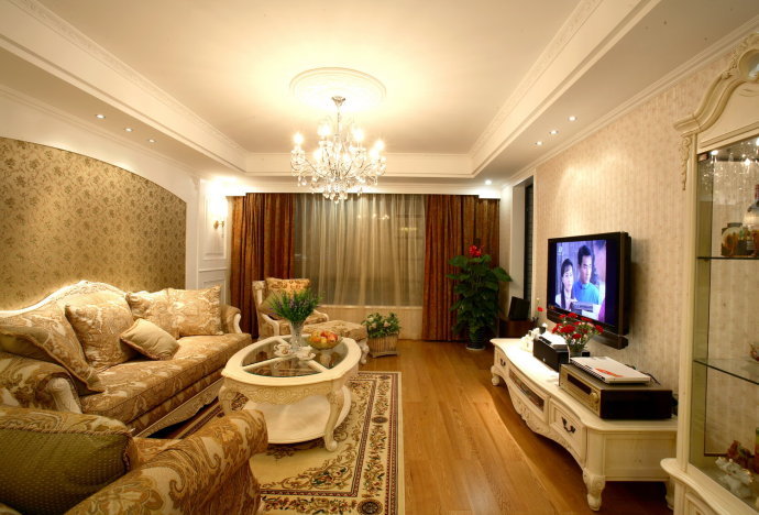 客厅,茶几,沙发,背景墙,电视柜