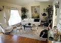客厅,沙发,茶几,椅子,装饰画,背景墙,窗帘,植物