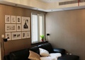 客厅,沙发,茶几,照片墙,吸顶灯