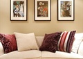 客厅,沙发,装饰画,靠垫
