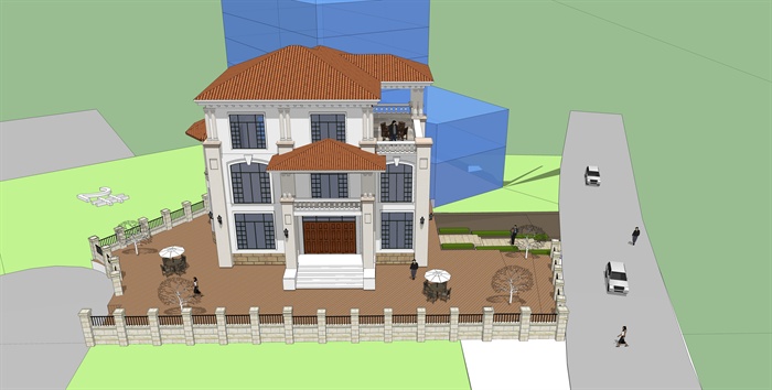 某别墅建筑设计方案图（含CAD JPG）