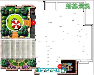 九锦台屋顶花园景观设计