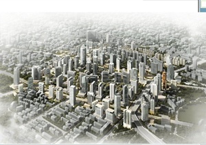 现代金融商务中心区城市设计方案