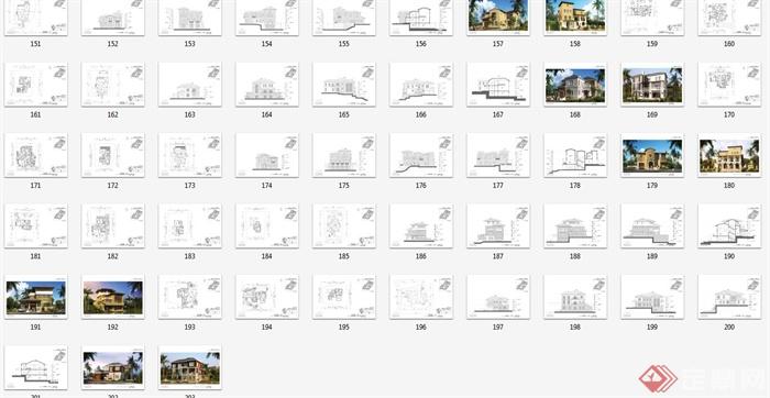 别墅区建筑规划设计方案文本(6)