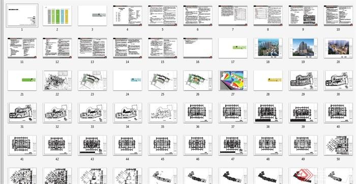 某商业住宅区建筑规划设计方案文本(4)