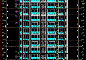 现代高层住宅建筑设计施工图