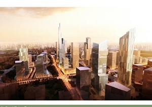 北京某金融商务区城市设计方案文本