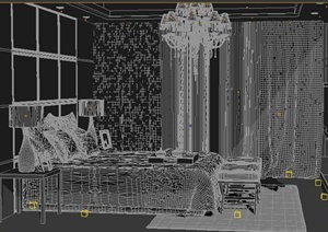 家装卧室装饰设计3dmax模型