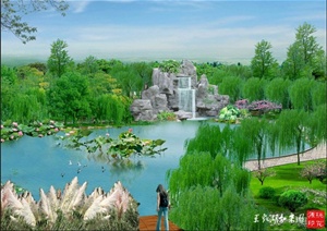 某公园景观规划设计PSD效果图