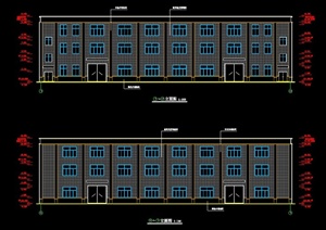 三层厂房建筑毕业设计(含建筑结构图施工总平面图进度计划表电算施组)-6000平