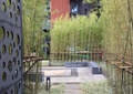 汀步,植物,竹子,坐凳