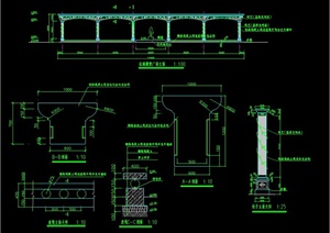 欧式柱廊设计CAD施工图