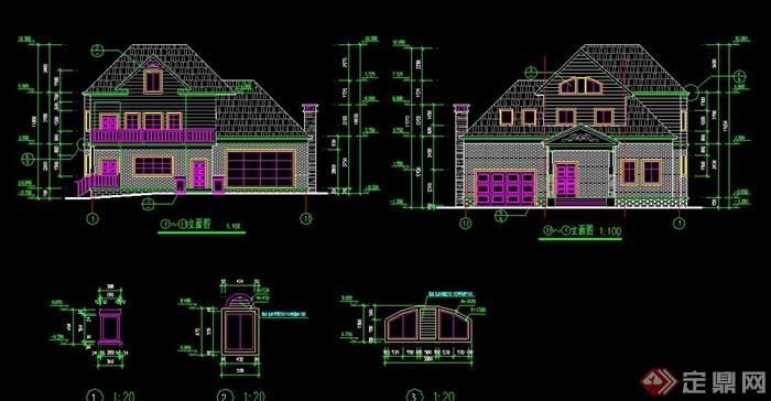 某二层小别墅建筑设计施工图(1)
