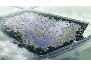 某生态湿地公园景观方案设计