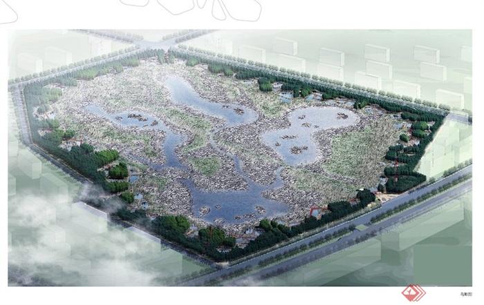 某生态湿地公园景观方案设计(7)