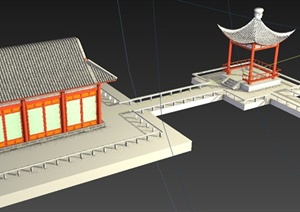 古典亭子、水榭设计3DMAX模型