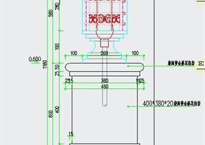 园林景观路灯设计CAD施工图