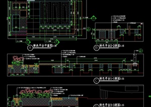 特色平台设计CAD施工图