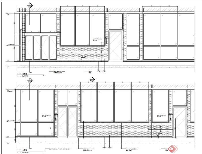 某高层办公楼层室内设计施工图pdf格式(3)