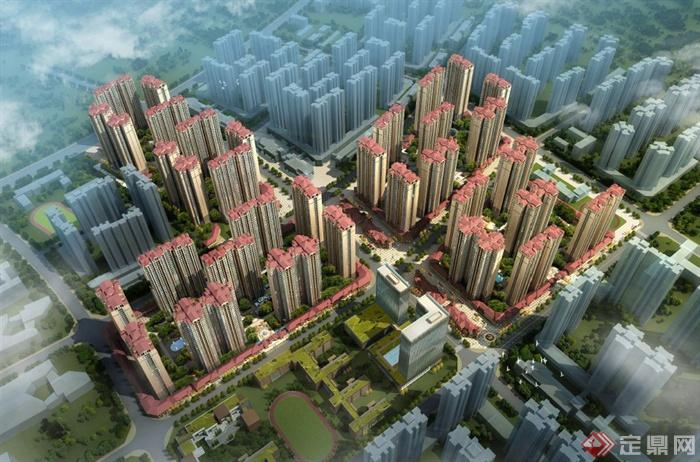 现代某龙河谷新城住宅建筑设计PDF文本(1)