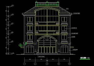 某5层私宅建筑设计施工图