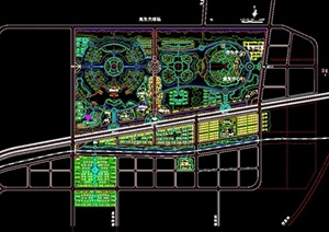 大型城镇概念性规划方案