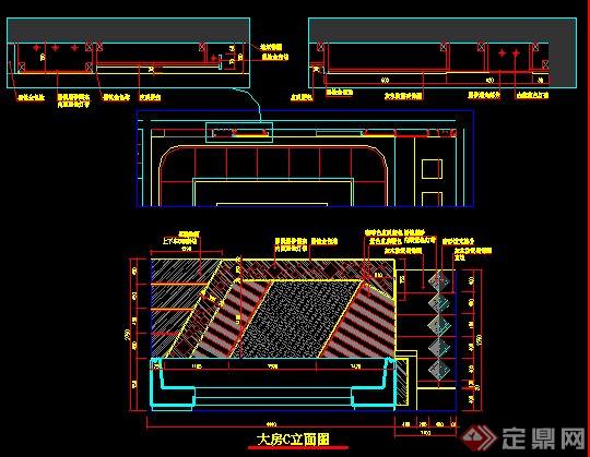 现代风格量贩式KTV室内设计施工图（含效果图）(10)