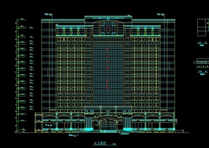 某市第一医院建筑设计CAD施工图