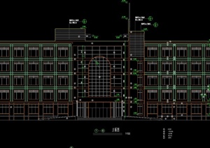 某现代多层医院楼建筑设计CAD施工图