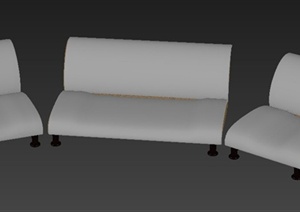 沙发座椅设计3DMAX模型