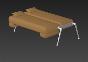 两用沙发、床设计3DMAX模型