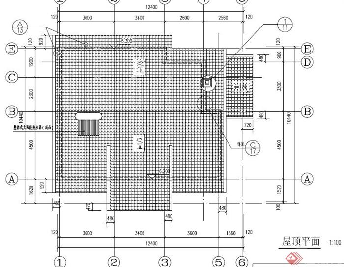 某两层乡村村民带阳台住宅建筑设计PDF施工图(3)