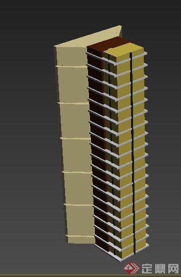 某景观柱设计3DMAX模型(1)