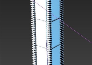 某特色景观灯柱设计3DMAX模型