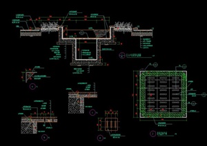 园林水景设计CAD大样图