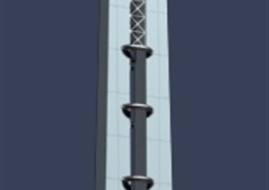 特色景观柱设计3DMAX模型