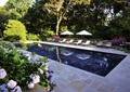 庭院景观,游泳池,花卉植物,休息座椅,地面铺装