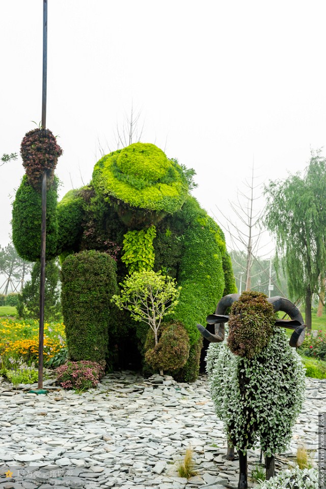 植物雕塑,绿雕,景观雕塑