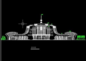 两款客运站建筑设计CAD方案图