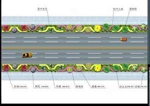 某城市道路绿化规划设计JPG方案
