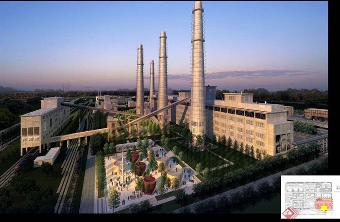 某煤气厂景观规划改造设计PPT文本(4)