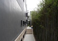 庭院景观,走廊,青石地砖,竹子