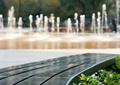 树池坐凳,植物,喷泉水景
